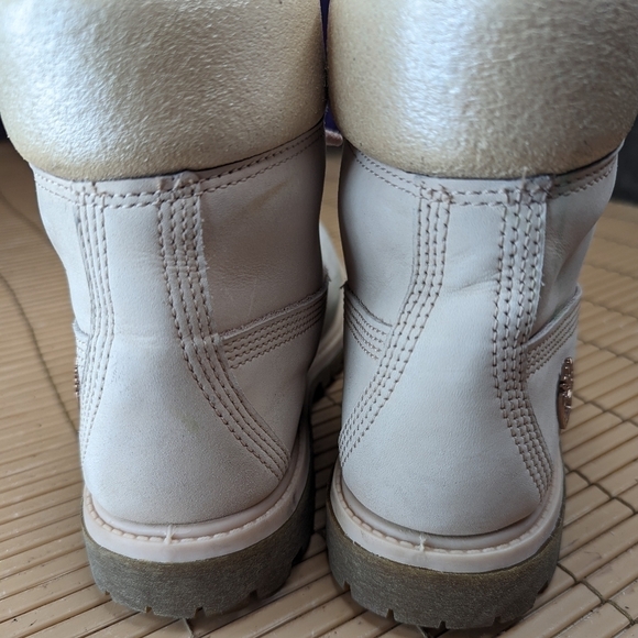 Timberland "Nellie" Waterproof Chukka Women's Size 6.5M light bubblegum Pink Nub - Picture 4 of 12